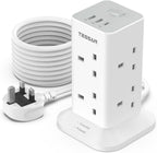 TESSAN Tower Extension Lead 5M with USB C Slots