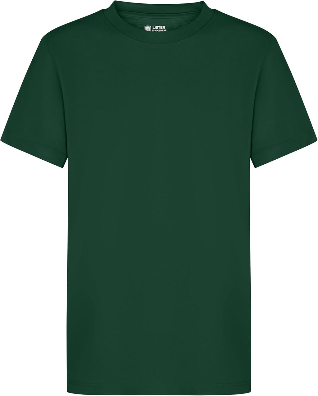 Plain Virgin T-Shirt for Children from 1 to 15 Years, 100% Cotton, Spun, Soft, Unisex, School Uniform P.E. Gym