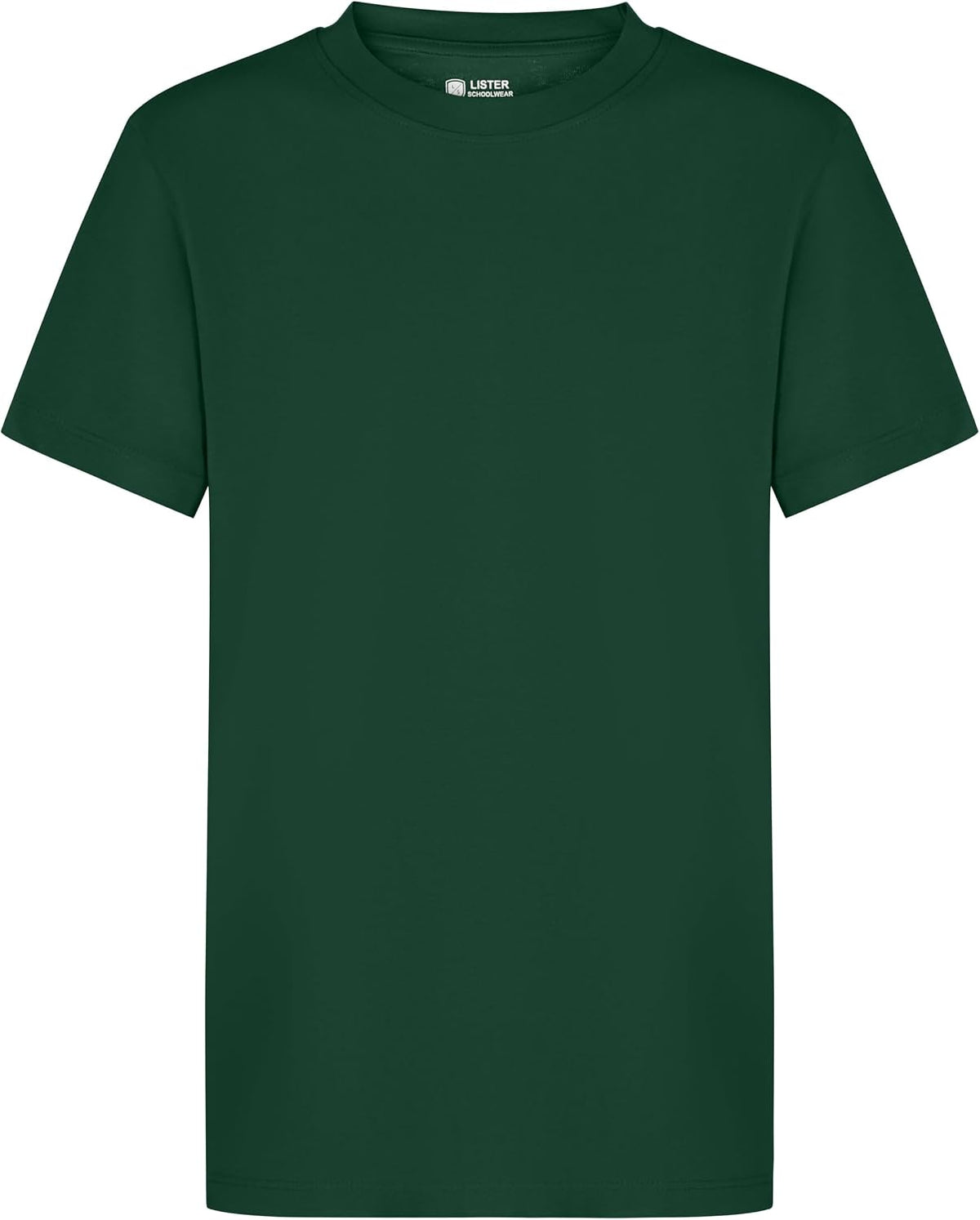 Plain Virgin T-Shirt for Children from 1 to 15 Years, 100% Cotton, Spun, Soft, Unisex, School Uniform P.E. Gym