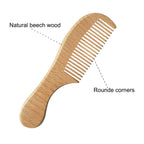 Baby Hair Brush with Wooden Handle and Super Soft Goat Bristles for Newborns, Infant, Toddlers, Kids