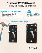 HOME VISION Heavy Duty Fixed TV Wall Bracket for 32-86 Inch Flat Screens