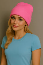 Beanie Hat Plain Soft Comfortable Casual for Men Women Warm Knitted Winter Woolly Skully Ski Headwear Stretchy Thermal Unisex Cap Perfect for Daily Wear Outdoor Sports and Hiking