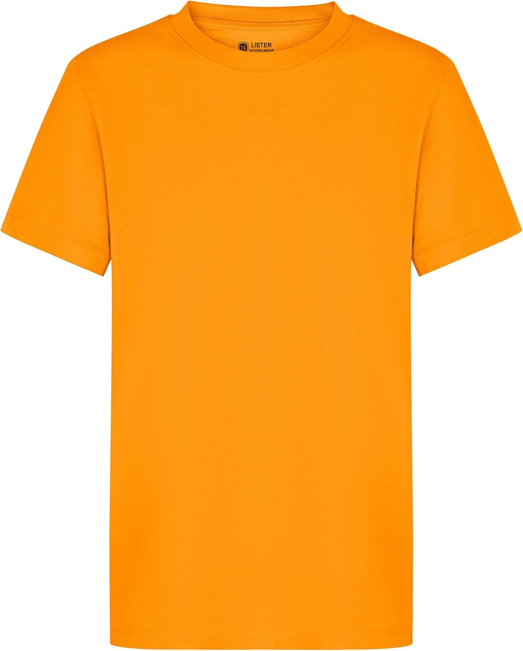 Plain Virgin T-Shirt for Children from 1 to 15 Years, 100% Cotton, Spun, Soft, Unisex, School Uniform P.E. Gym