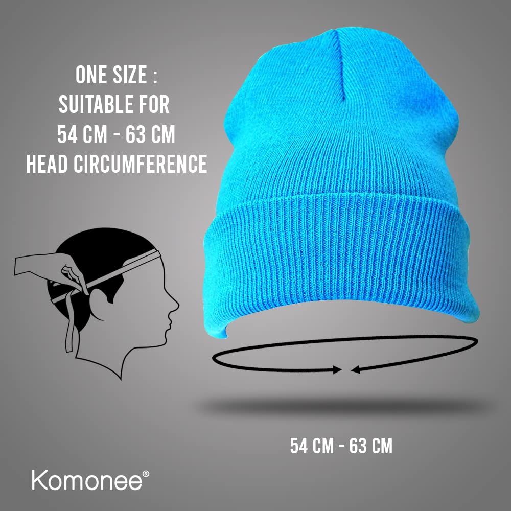 Beanie Hat Plain Soft Comfortable Casual for Men Women Warm Knitted Winter Woolly Skully Ski Headwear Stretchy Thermal Unisex Cap Perfect for Daily Wear Outdoor Sports and Hiking