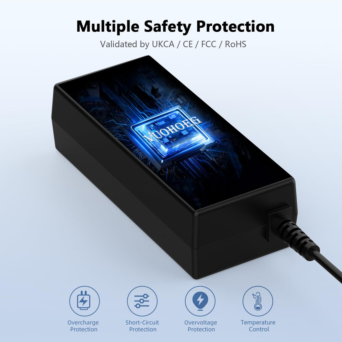 65W Laptop Charger Compatible with Microsoft Surface Pro Laptop Book Go