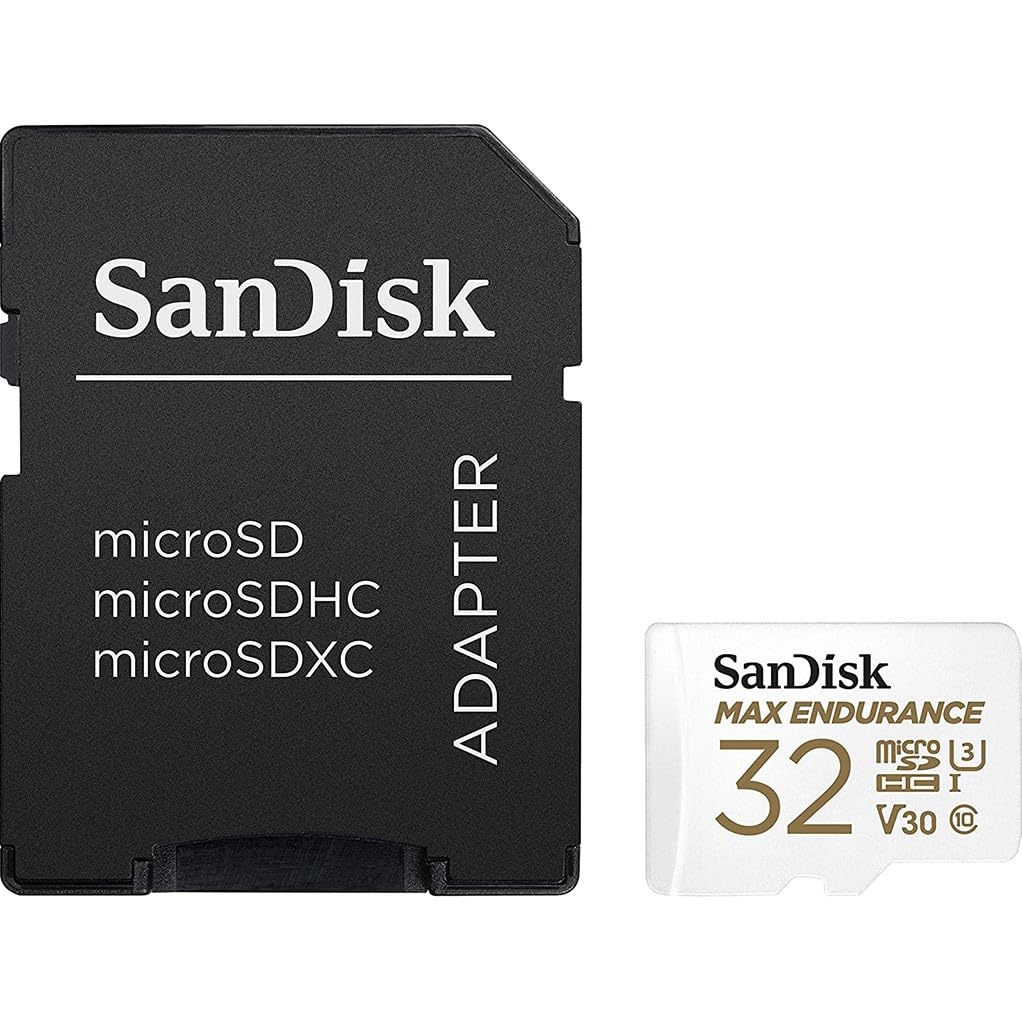 SANDISK MAX Endurance microSD Card + Adapter 128GB