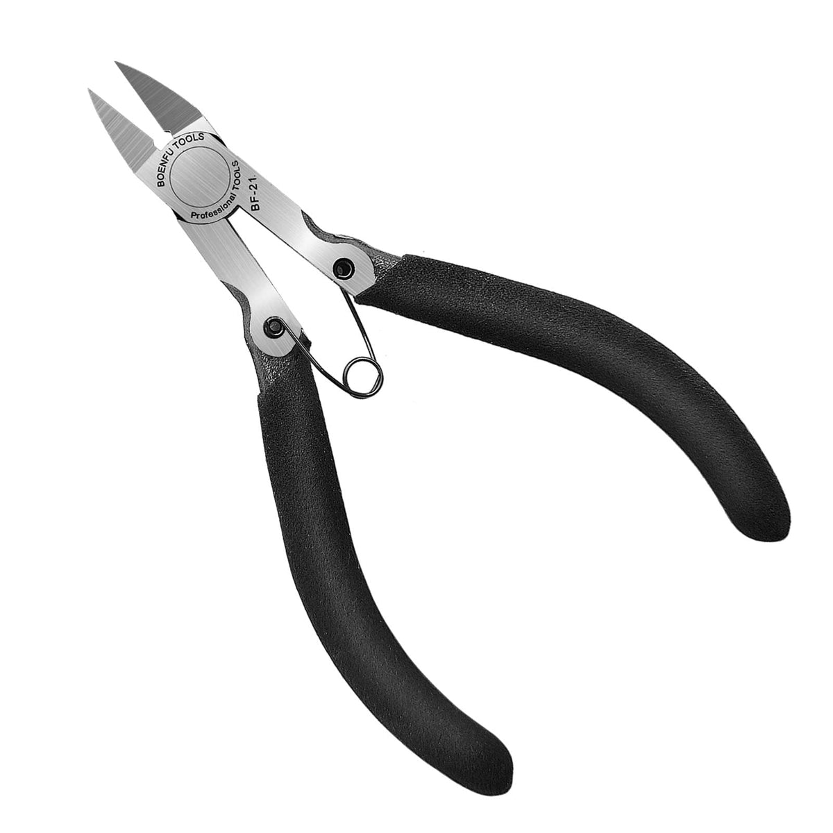 BOENFU Wire Cutters Heavy Duty Snips Flush Cut Side Cutters Pliers