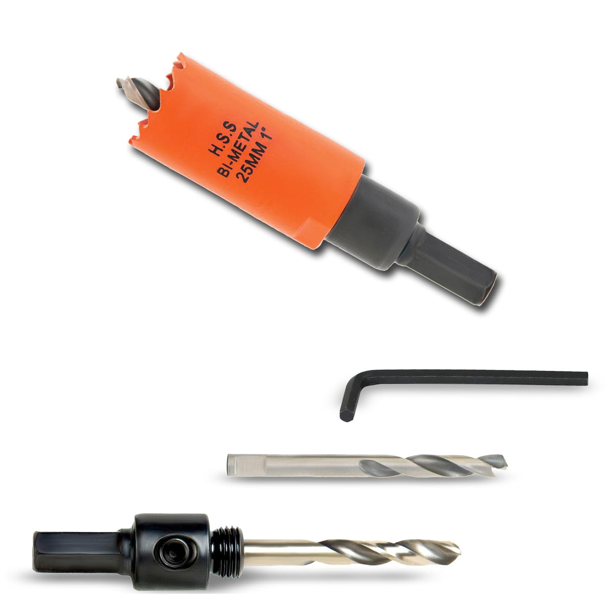 7-1/8 inch Hole Saw for Wood, Metal, Plastic & Drywall, with Arbor