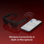 OhO Open Ear Smart Glasses, UV400 Z87.1 Lightweight Bluetooth Sunglasses