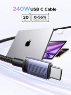 UGREEN 240W USB-C to USB C Cable 2 Pack PD 3.1 USB C Charger Cable, 2M