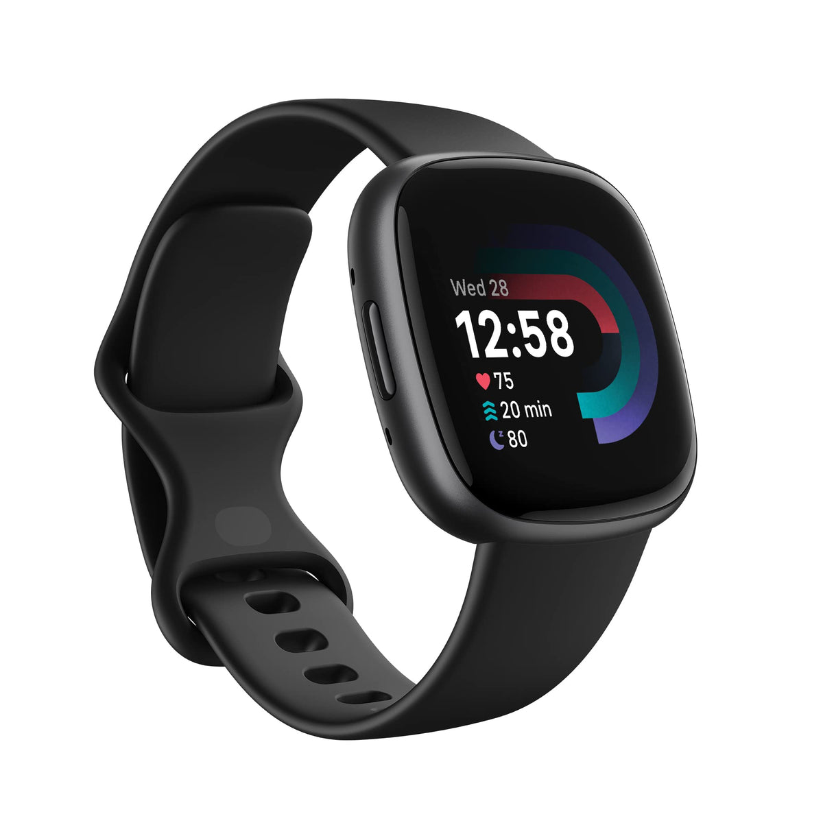 Fitbit Google Versa 4 Fitness Smartwatch with 3 Months Google Health Membership Included and up to 6 days battery life - compatible with iOS & Android, Beet Juice/Copper Rose Aluminium
