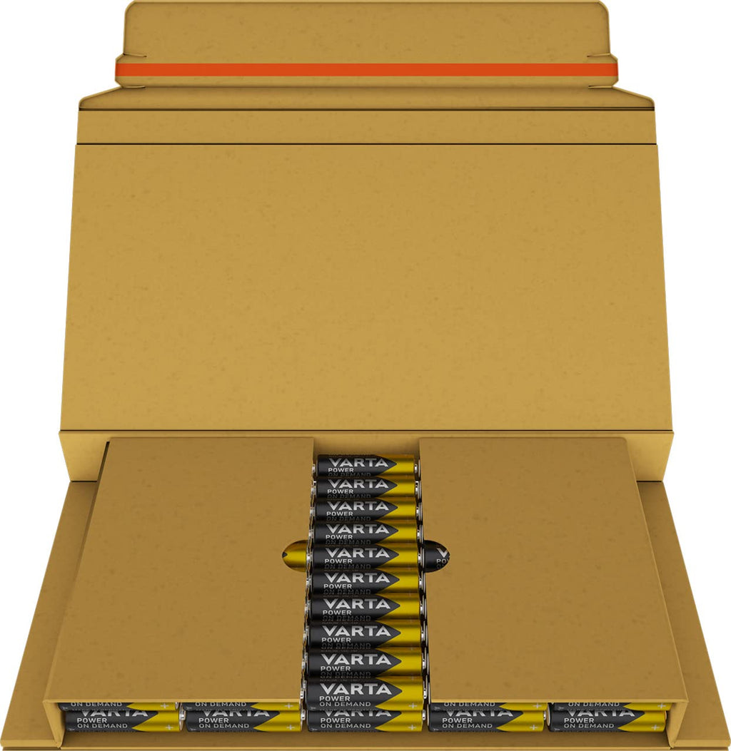 VARTA Batteries AAA, rechargeable, Pack of 16, Power on Demand, 1000 mAh