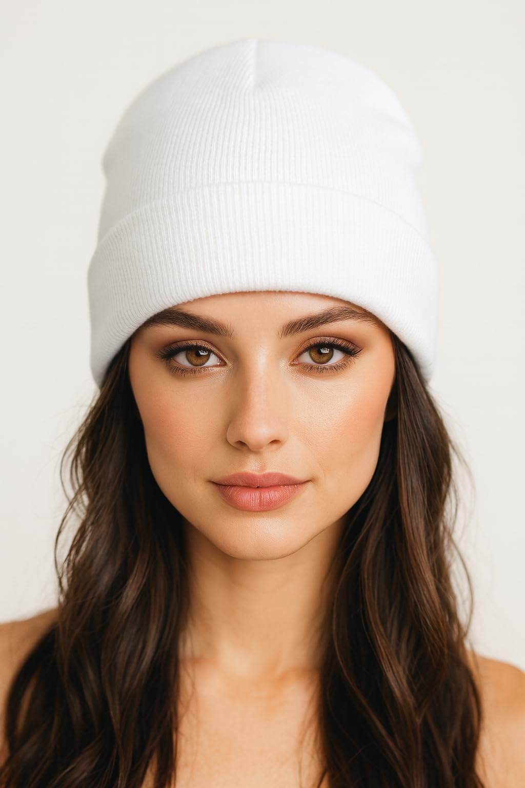 Beanie Hat Plain Soft Comfortable Casual for Men Women Warm Knitted Winter Woolly Skully Ski Headwear Stretchy Thermal Unisex Cap Perfect for Daily Wear Outdoor Sports and Hiking