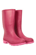 Mountain Warehouse Plain Kids Waterproof Wellies