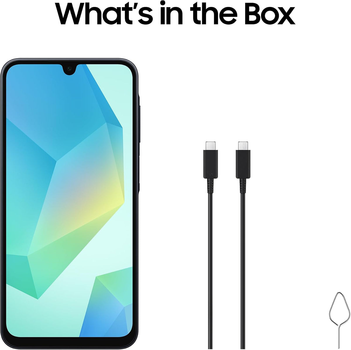 Samsung Galaxy A16 4G Android Smartphone, Super Amoled 6.7" Screen, Multiple Cameras, 128GB Storage, Blue Black, 3 Year Manufacturer Extended Warranty (UK Version)