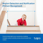 Tapo TC70 Full HD Pan/Tilt Indoor Security Camera Pet Camera House Security