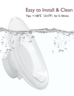 Momcozy M5 Smart Wearable Breast Pump, Double Pack, Gray