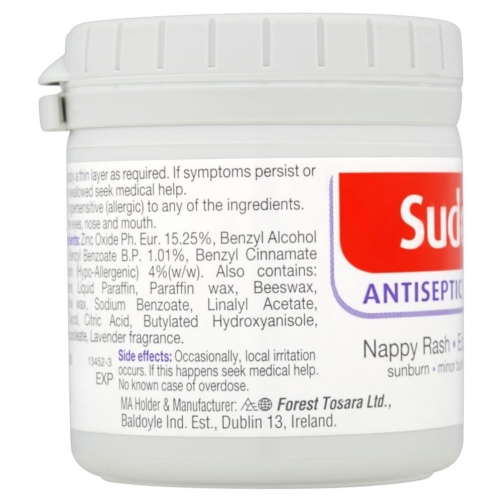 Sudocrem® Antiseptic Healing Cream, Zinc Oxide Cream, 250g