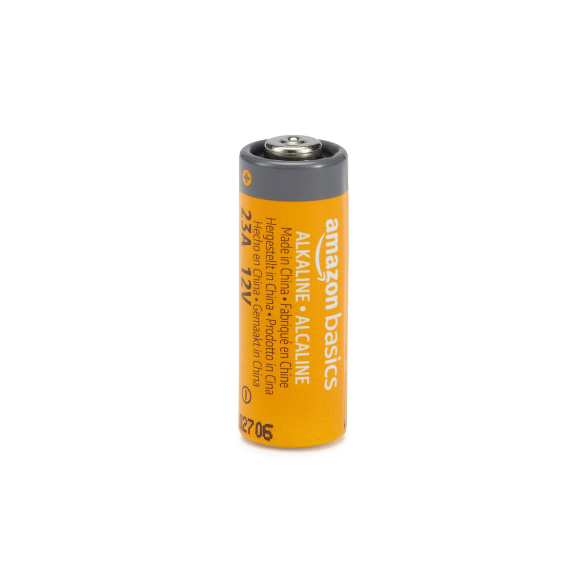 Amazon Basics 4-Pack 23A Alkaline Battery, 12 Volt, Long-Lasting Power