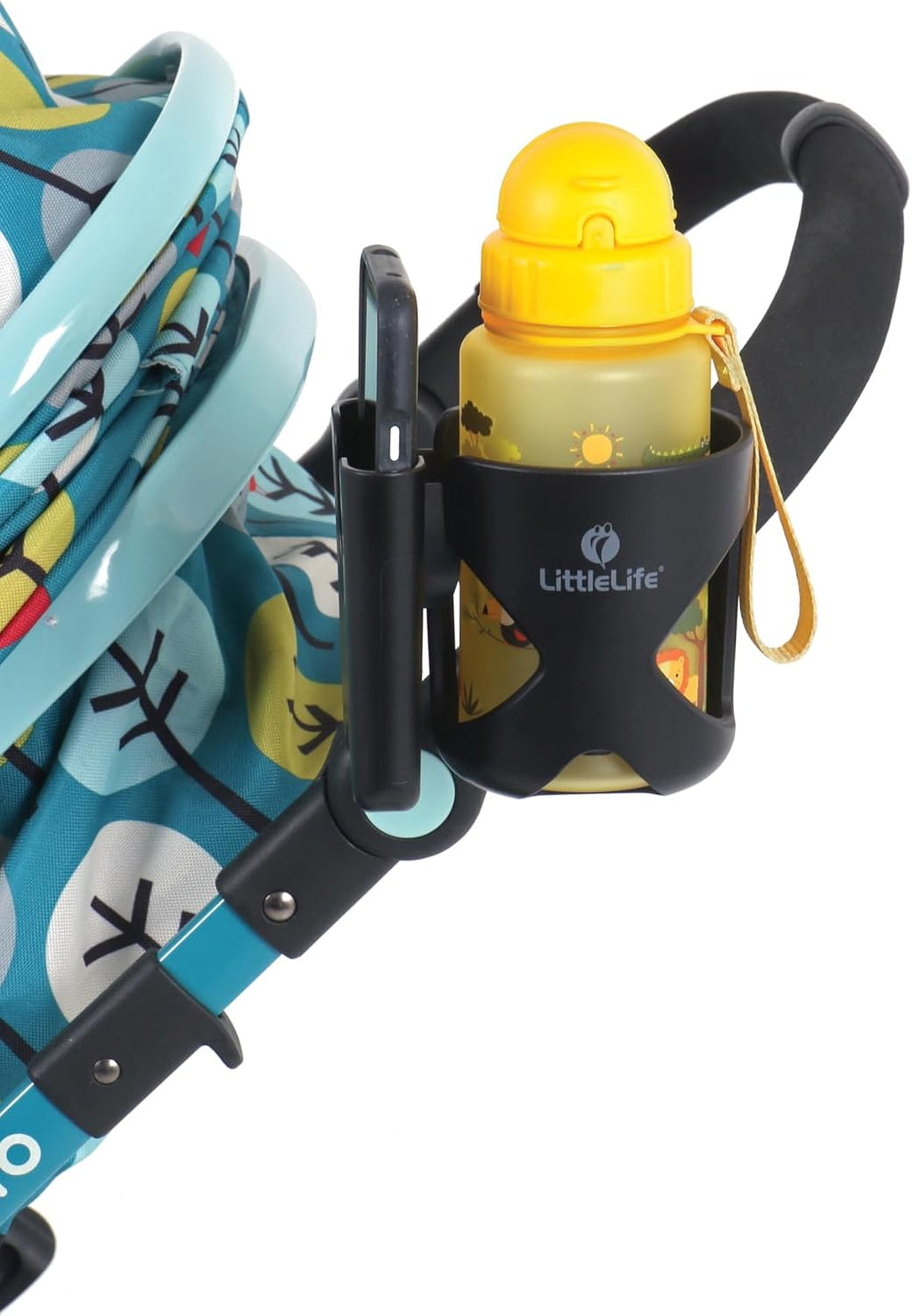 LittleLife Buggy And Pushchair Universal Cup & Phone Holder