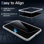 JETech Screen Protector for iPad Air 11" M4/M3/M2, 2-Pack