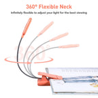 VAVOFO Rechargeable Reading Light, Clip on Book Light for Reading in Bed