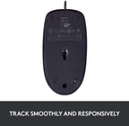 Logitech B100 Wired USB Mouse