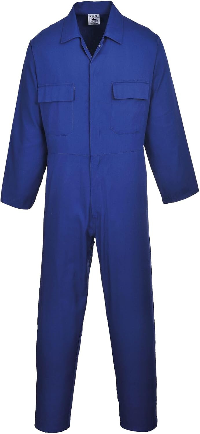 Portwest Euro Work Men's Polycotton Men's Polycotton Coverall