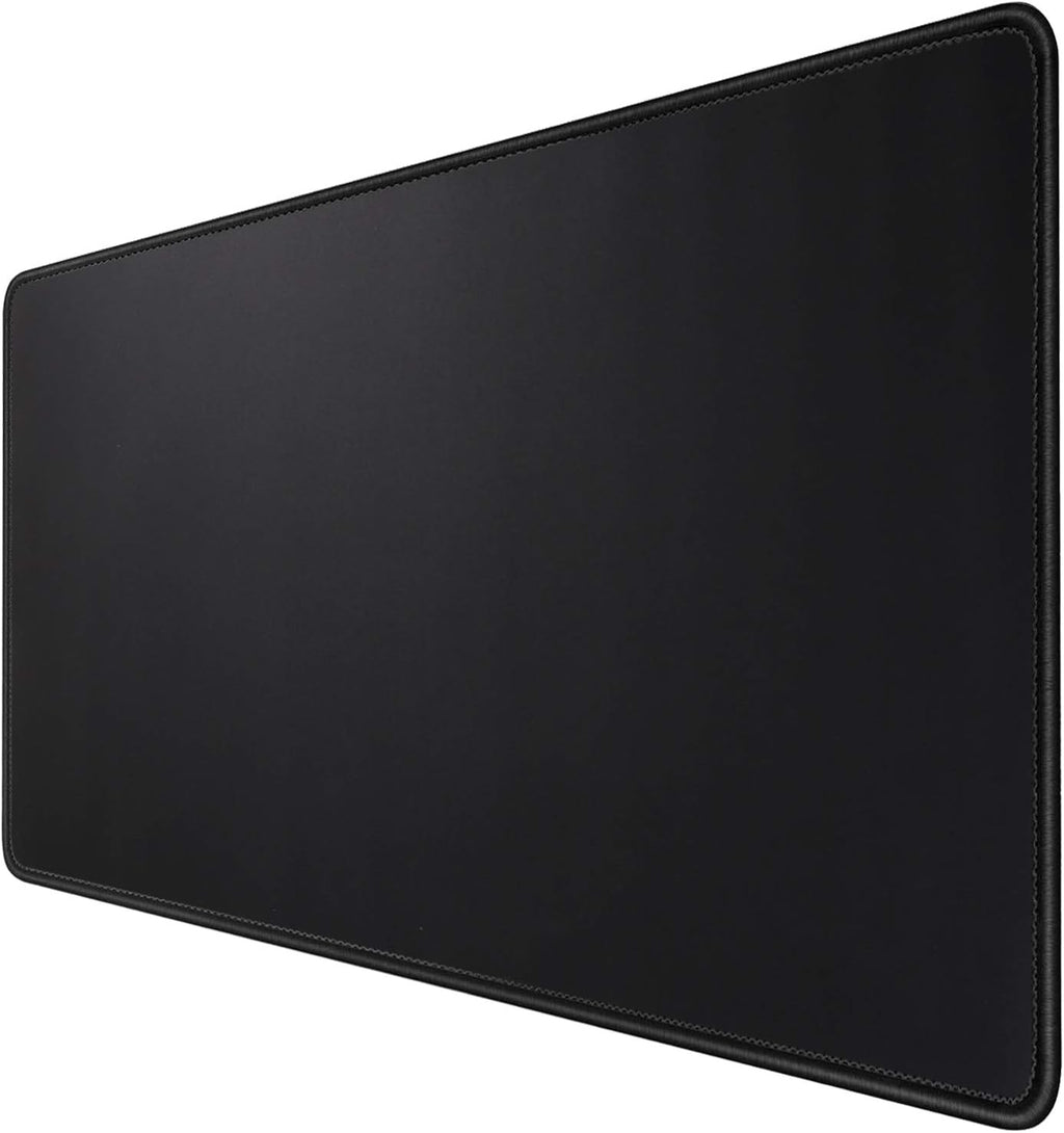 Gaming Mouse Mat/Large Mouse Pad 900 x 400 x 3mm / XXL mouse pad/large size | improved precision and speed | rubber base for stable grip on smooth surfaces | non-slip (90x40 Black)
