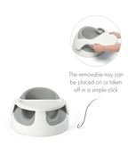 Mamas & Papas Baby Snug Floor Seat and Activity Tray - Clay