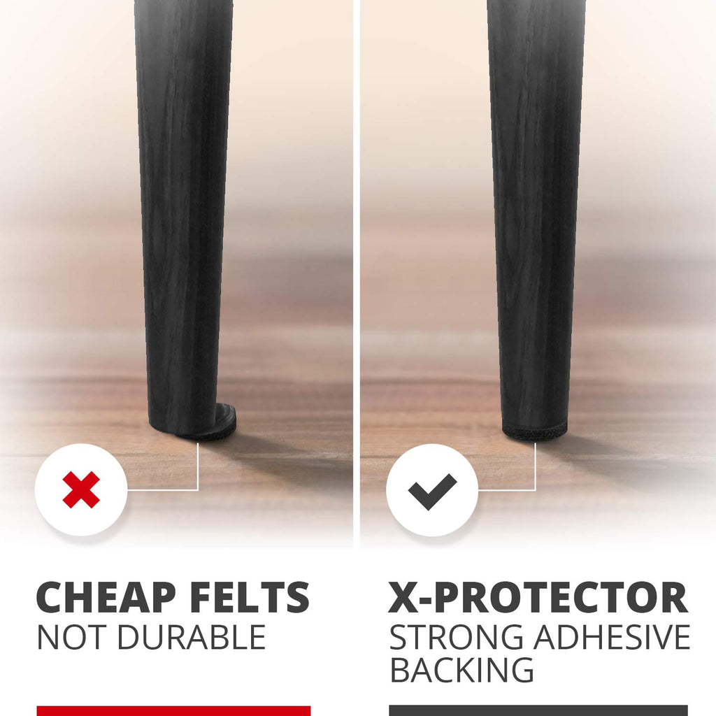 Felt Furniture Pads X-PROTECTOR 133 PCS Premium Furniture Pads - Felt Pads