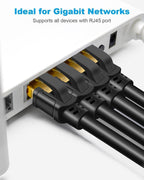 DDMALL Ethernet Cable 0.5m 1m 2m 3m 5m 10m 15m 20m 30m Cat 8 Internet Cable