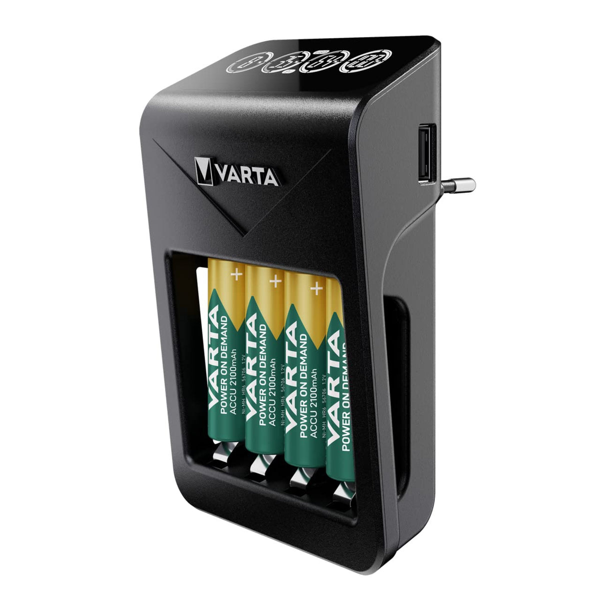 VARTA Batteries AAA, rechargeable, Pack of 16, Power on Demand, 1000 mAh