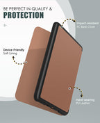 MoKo Case for 7" Kindle Paperwhite 12th Gen&Colorsoft 2024, Space Gray