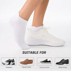 Niorasen Bamboo Trainer Socks for Men & Women, 6 Pairs, Low Cut