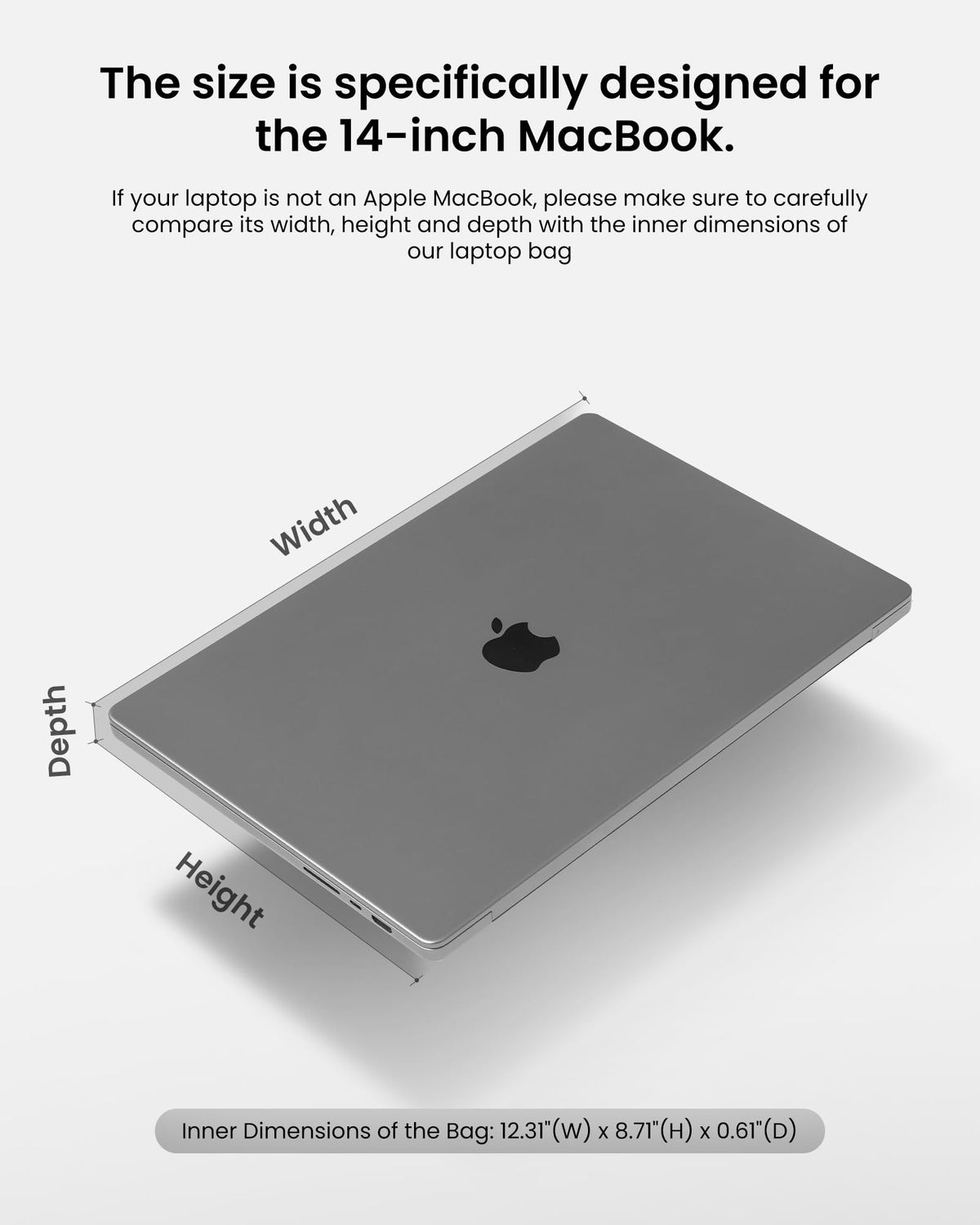 tomtoc 360 Protective Laptop Sleeve for 14-inch OLED MacBook Pro M5 Pro/Max