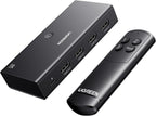 UGREEN HDMI Switch 3 in 1 Out, 4K@60Hz HDMI Splitter with Remote