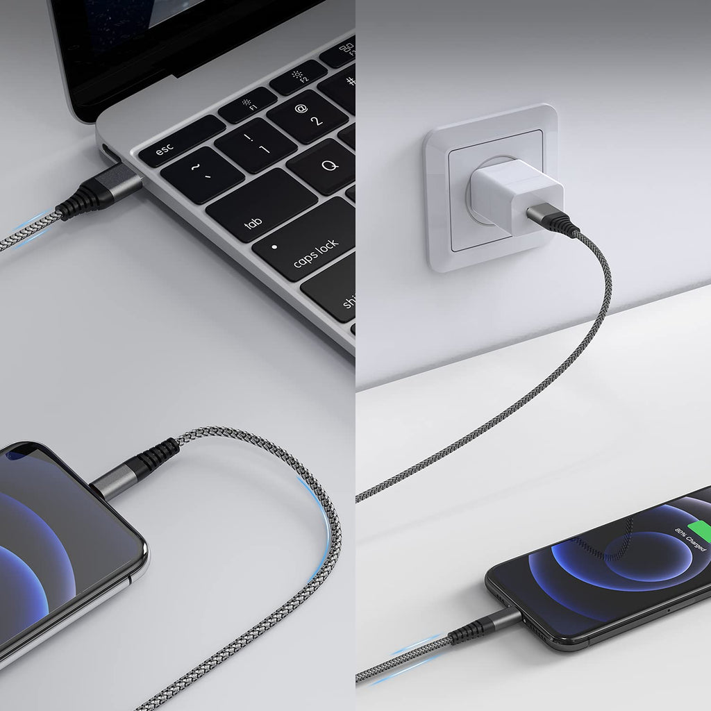 iPhone Charger 3M, 3Pack 10FT Lightning Cable Long iPhone Charger Cable