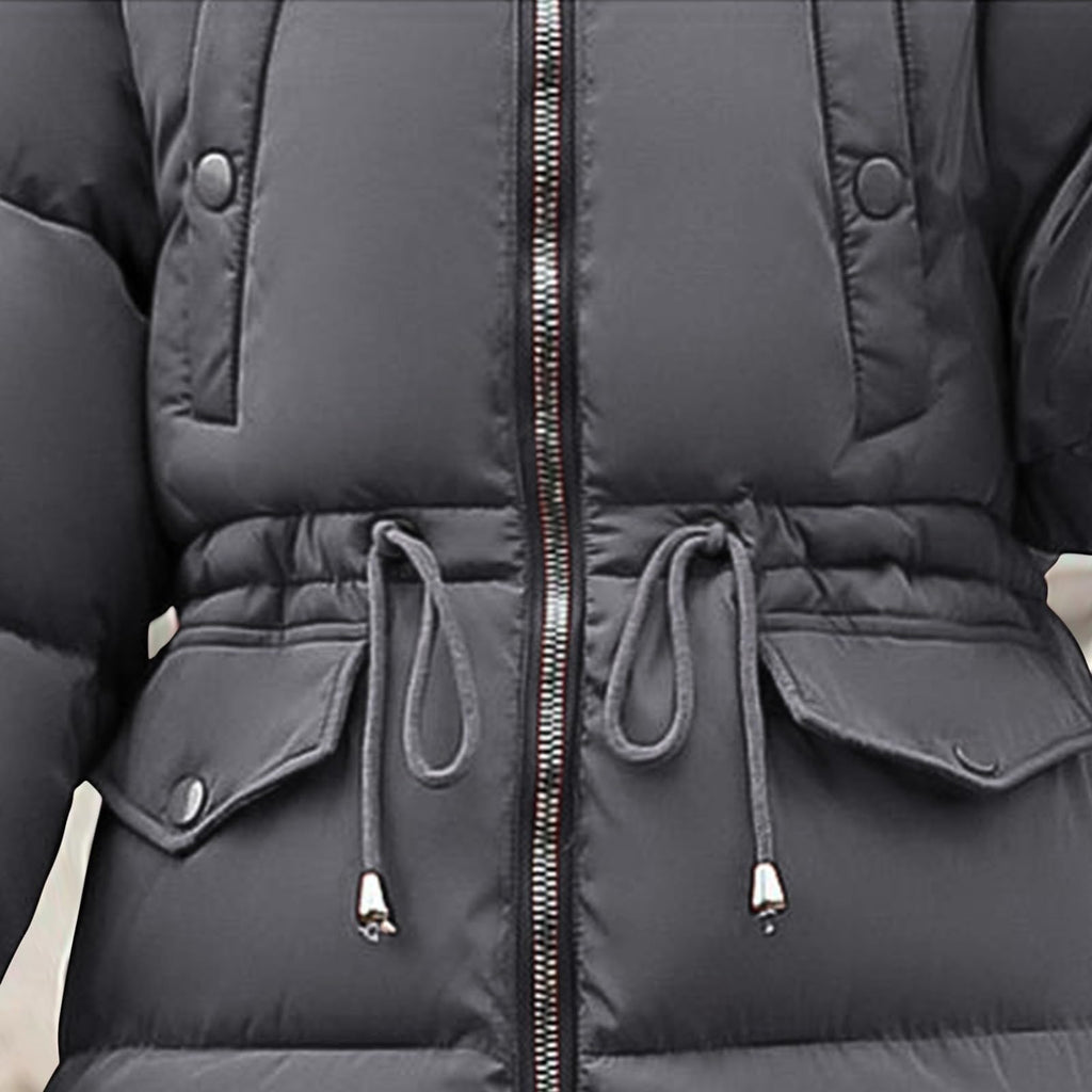 Winter Coats for Women Uk Fleece Jacket Womens Warm Outwear Windproof Plus Size Ladies Trench Coat Baggy Fleece Lined Quilted Puffer Jackets with Hood for Cold Weather