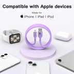 iPhone Charger Cable,4Pack 3FT/1M MFi Certified iPhone Charging Cable
