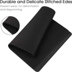Gaming Mouse Mat/Large Mouse Pad 900 x 400 x 3mm / XXL mouse pad/large size | improved precision and speed | rubber base for stable grip on smooth surfaces | non-slip (90x40 Black)