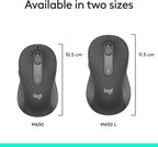 Logitech Signature M650 L Full Size Wireless Mouse - For Large Sized Hands