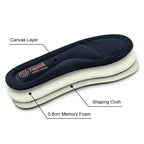 riemot Memory Foam Insoles for Men and Women - Replacement Shoe Inserts Comfort Cushioning for Sports Shoes, Trainers, Sneakers, Work Boots and Walking Shoes, Black with Yellow Base, UK8 / EU42