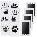 Nabance Baby Hand and Footprint Kit, 3 Inkless Print Pads, 6 Imprint Cards