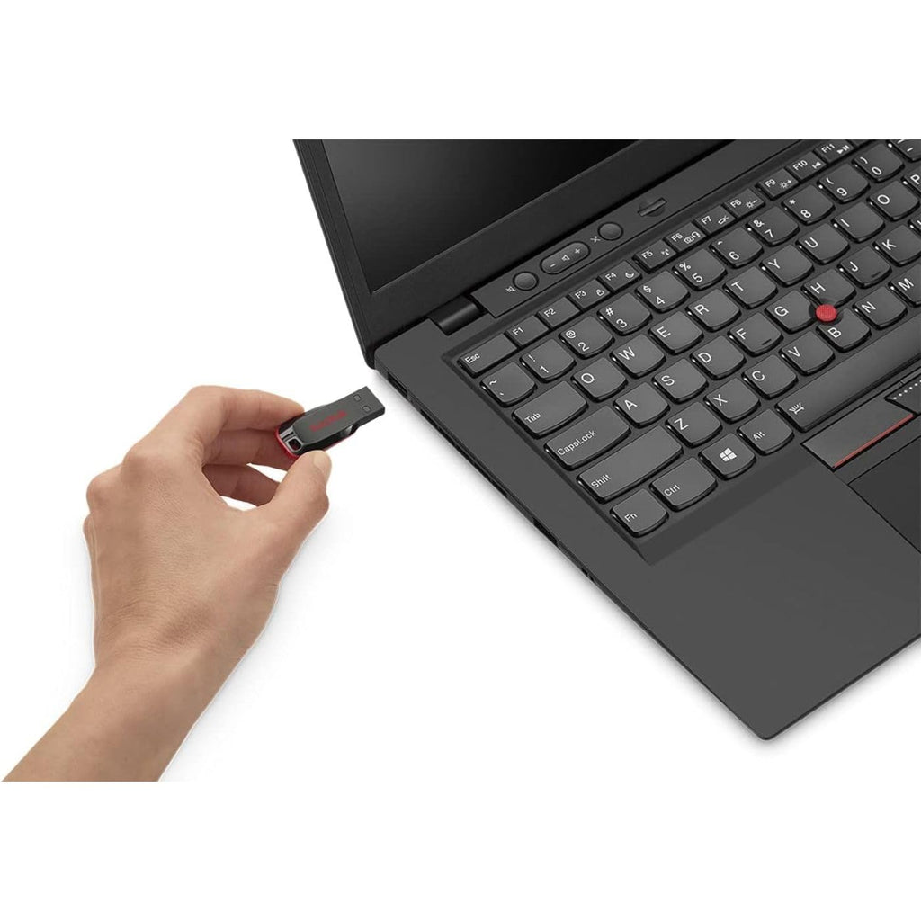 SanDisk 32 GB Cruzer Blade USB 2.0 Flash Drive - Black