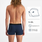 Fullluwaa Mens Boxers Cotton 10 Pack, No Scratch, Breathablee and Soft