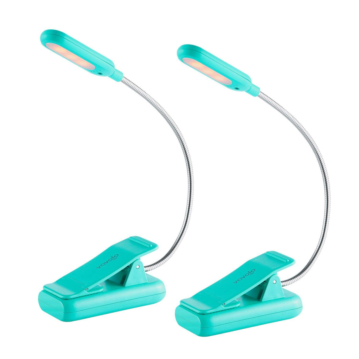 VAVOFO Rechargeable Reading Light, Clip on Book Light for Reading in Bed
