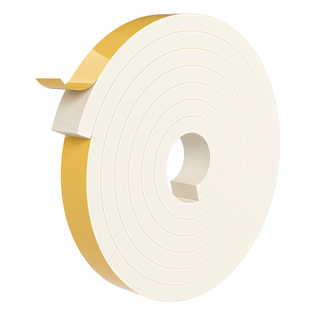 EVA Weather Stripping Foam Insulation Tape with Adhesive Foam Door Seal Weather Strip for Door Frame/Window/Gaps/Insulation/Buffer