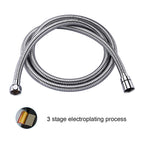 Shower Hose 3m, GRIFEMA G851-30 Stainless Steel Shower Pipe, Anti-Kink
