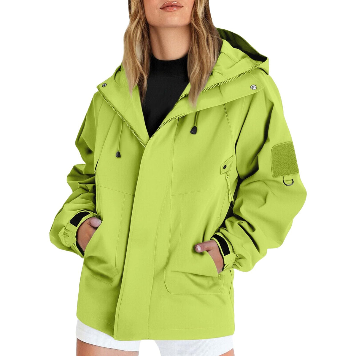 Waterproof Jackets Lightweight Raincoats for Women Windbreaker Coats